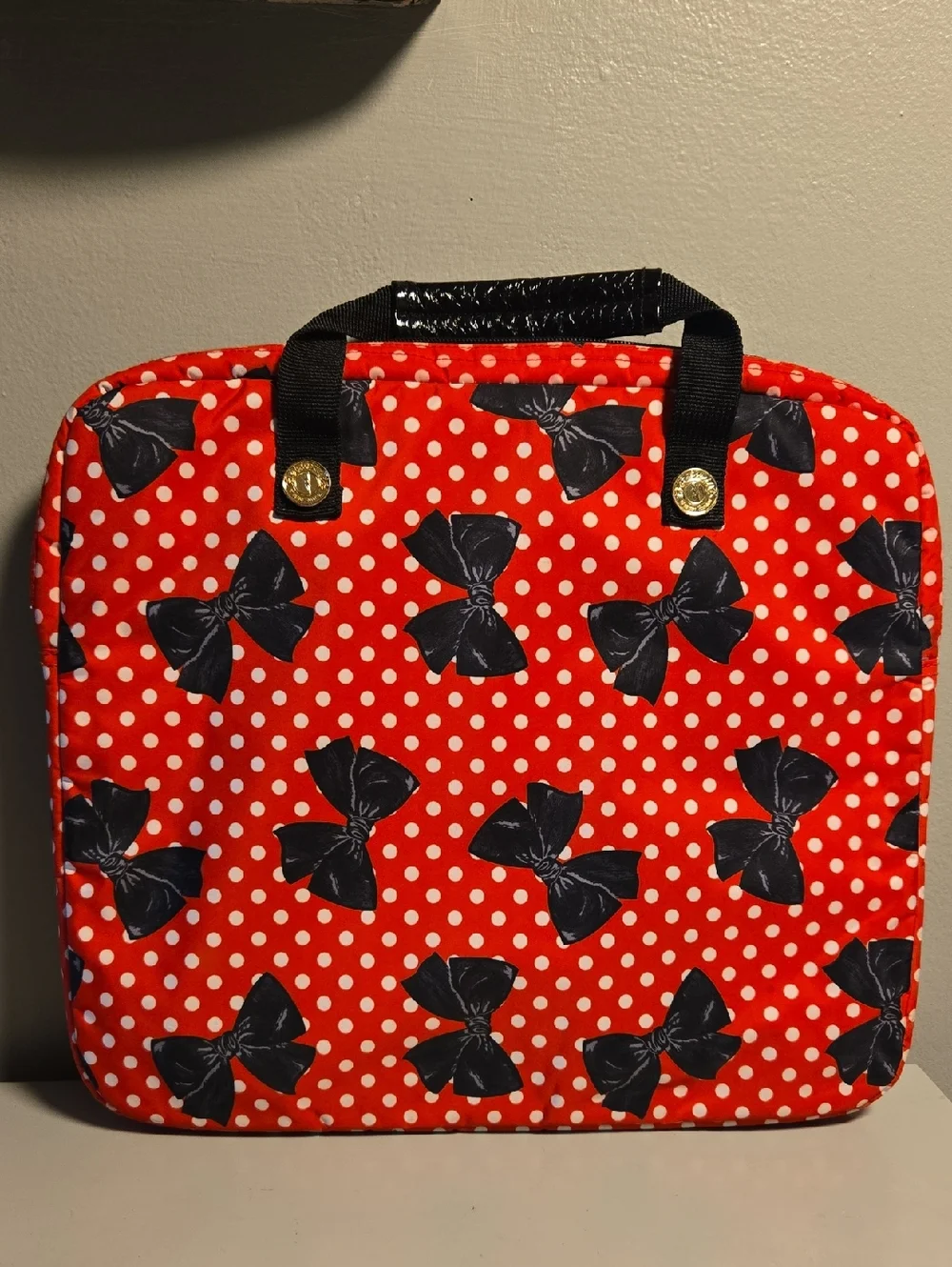 Betsey Johnson Red Polka Dot Bow Tablet Case